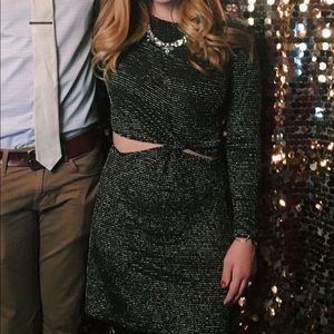 Metallic Topshop Dress
